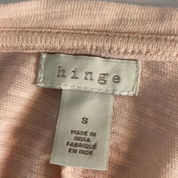 HINGE BOHO Chic Cotton Lace Trim Slub Knit Tank - Picture 5 of 6